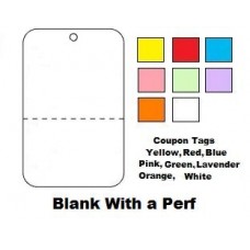 Blank Tag with Perf